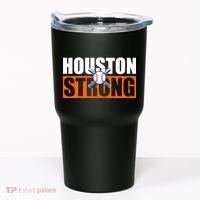 Houston Strong Baseball Bats Logo Tumbler thumb 0