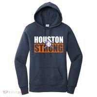 Houston Strong Baseball Bats Logo Women's Hoodie thumb 0