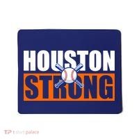 Houston Strong Baseball Bats Logo Mousepad thumb 0