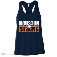 Houston Strong Baseball Bats Logo Women's Tank Top thumb 0