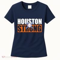 Houston Strong Baseball Bats Logo Women's T-Shirt thumb 0