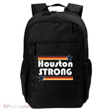 Houston Strong Baseball Star Logo Backpack