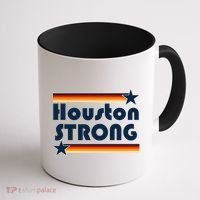 Houston Strong Baseball Star Logo Coffee Mug thumb 1