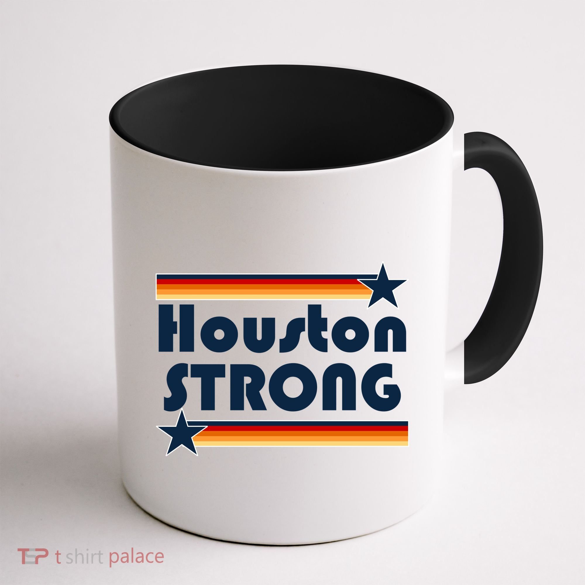 Houston Strong Baseball Star Logo Coffee Mug