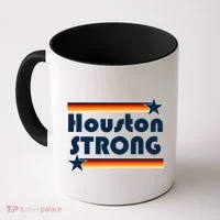Houston Strong Baseball Star Logo Coffee Mug thumb 0