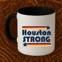 Houston Strong Baseball Star Logo Coffee Mug thumb 2