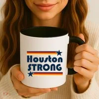 Houston Strong Baseball Star Logo Coffee Mug thumb 3