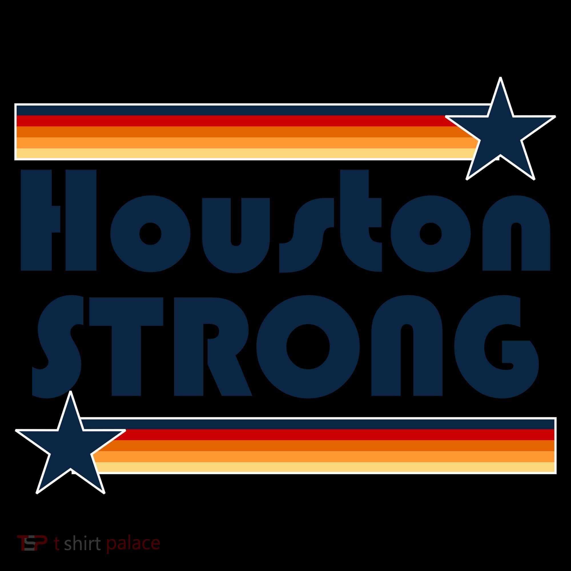 Houston Strong Baseball Star Logo Coffee Mug
