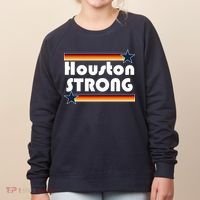 Houston Strong Baseball Star Logo Women's Sweatshirt thumb 0