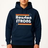 Houston Strong Baseball Star Logo Hoodie thumb 2