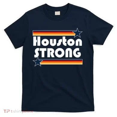 Houston Strong Baseball Star Logo T-Shirt