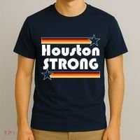 Houston Strong Baseball Star Logo T-Shirt thumb 3