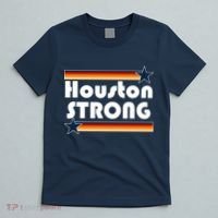 Houston Strong Baseball Star Logo T-Shirt thumb 5