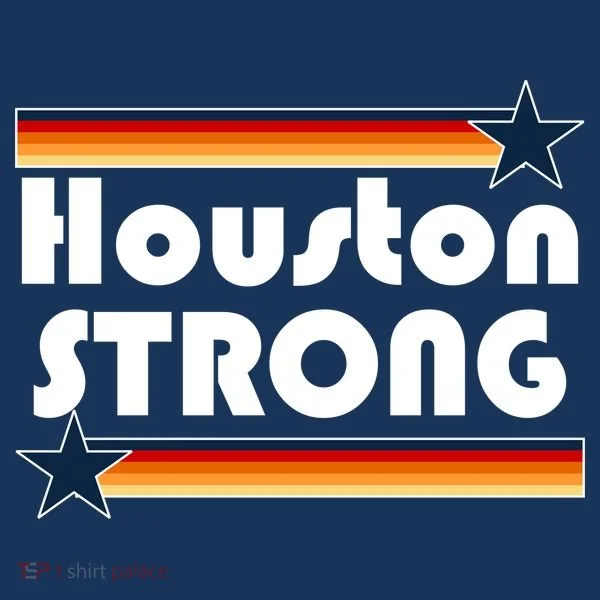 Houston Strong Baseball Star Logo Bucket Hat