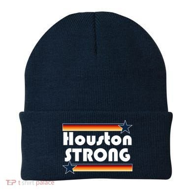 Houston Strong Baseball Star Logo Beanie