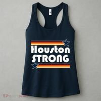 Houston Strong Baseball Star Logo Women's Tank Top thumb 3