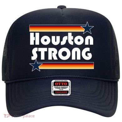 Houston Strong Baseball Star Logo Hat