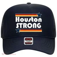 Houston Strong Baseball Star Logo Hat thumb 0