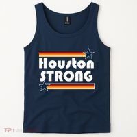 Houston Strong Baseball Star Logo Tank Top thumb 2