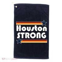 Houston Strong Baseball Star Logo Golf Towel thumb 0
