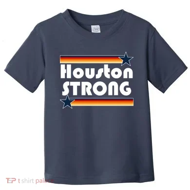 Houston Strong Baseball Star Logo Toddler T-Shirt