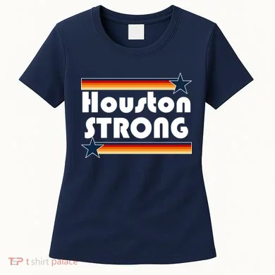Houston Strong Baseball Star Logo Women's T-Shirt