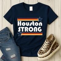 Houston Strong Baseball Star Logo Women's T-Shirt thumb 3