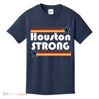 Houston Strong Baseball Star Logo Kids T-Shirt thumb 0