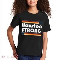 Houston Strong Baseball Star Logo Kids T-Shirt thumb 2