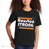 Houston Strong Baseball Star Logo Kids T-Shirt thumb 2