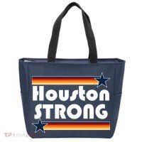 Houston Strong Baseball Star Logo Tote Bag thumb 0