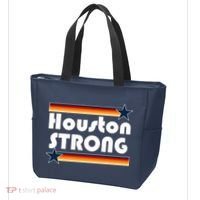 Houston Strong Baseball Star Logo Tote Bag thumb 3