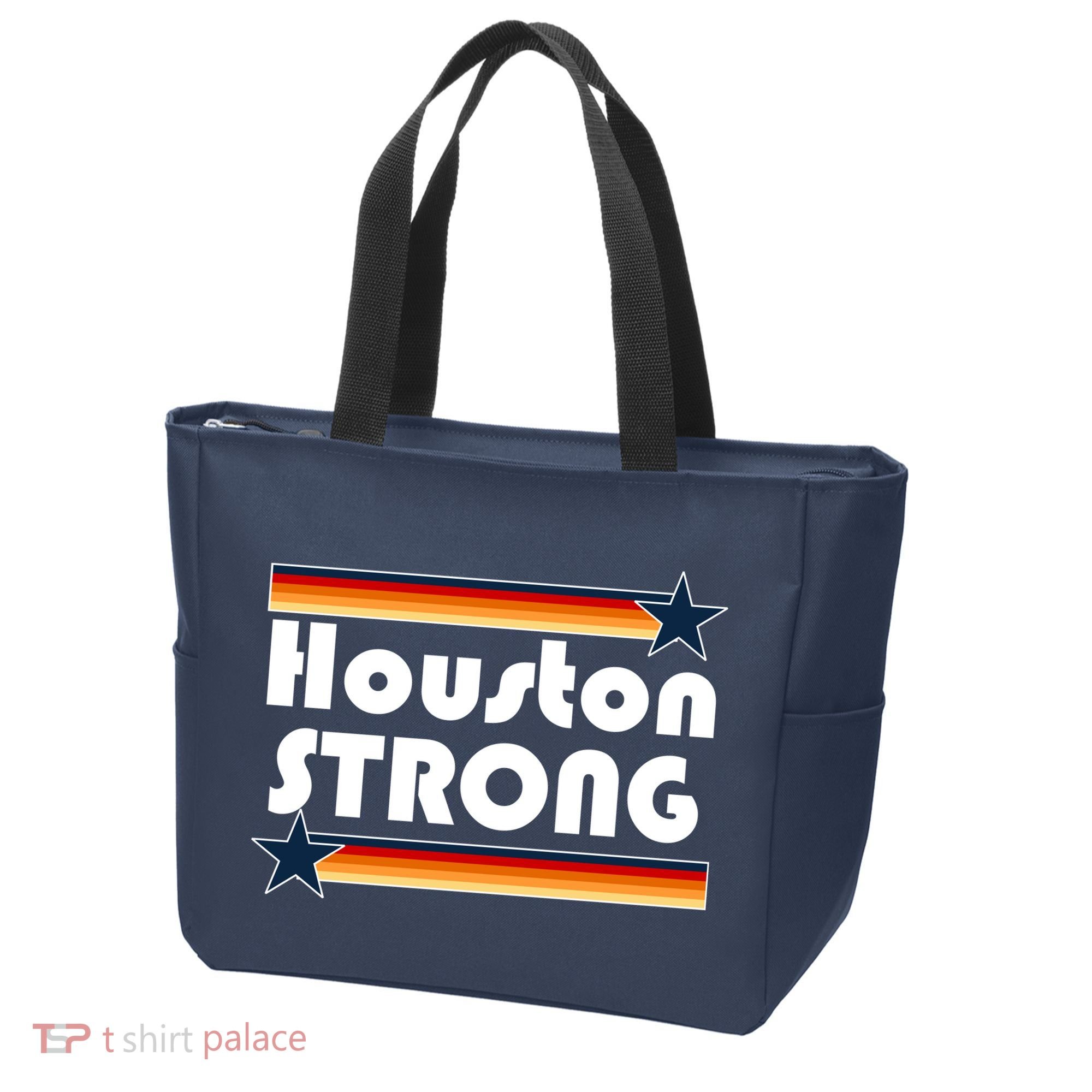 Houston Strong Baseball Star Logo Tote Bag