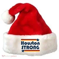 Houston Strong Baseball Star Logo Santa Hat thumb 0