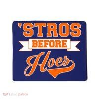 Houston 'Stros Before Hoes Baseball Script Mousepad thumb 0