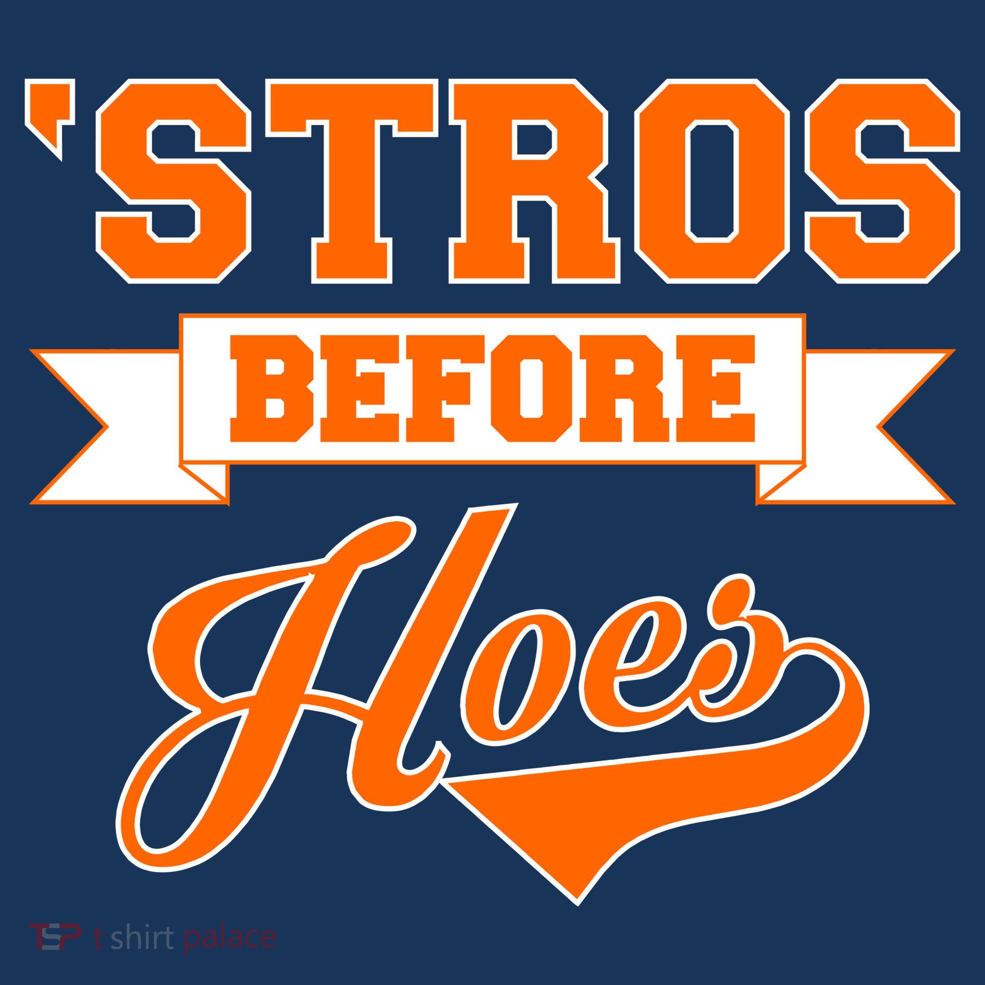 Houston 'Stros Before Hoes Baseball Script Toddler Hoodie