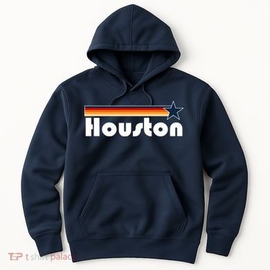 Houston Texas Baseball Colors Logo Hoodie