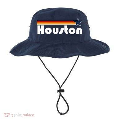 Houston Texas Baseball Colors Logo Bucket Hat