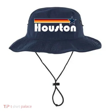 Houston Texas Baseball Colors Logo Bucket Hat