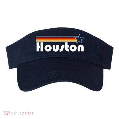 Houston Texas Baseball Colors Logo Visor