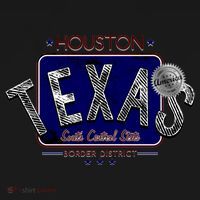 Houston Texas Land of the Free Logo Backpack thumb 2