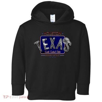 Houston Texas Land of the Free Logo Toddler Hoodie