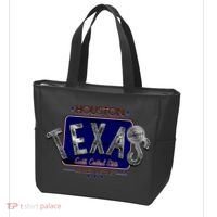 Houston Texas Land of the Free Logo Tote Bag thumb 3