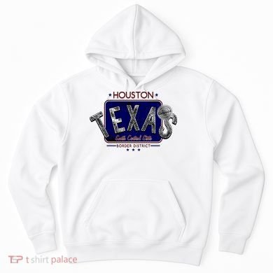 Houston Texas Land of the Free Logo Hoodie