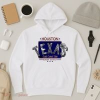 Houston Texas Land of the Free Logo Hoodie thumb 3