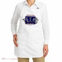 Houston Texas Land of the Free Logo Apron thumb 2