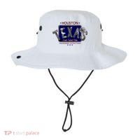 Houston Texas Land of the Free Logo Bucket Hat thumb 0