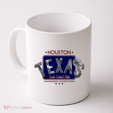 Houston Texas Land of the Free Logo Coffee Mug
