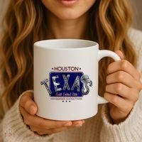 Houston Texas Land of the Free Logo Coffee Mug thumb 3