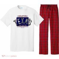 Houston Texas Land of the Free Logo Pajama Set thumb 0